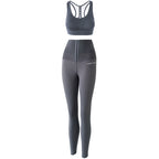Quick-Dry Yoga Suit Compression Running