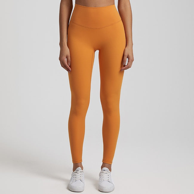Seamless Ladies' Fitted Leggings Hover Image