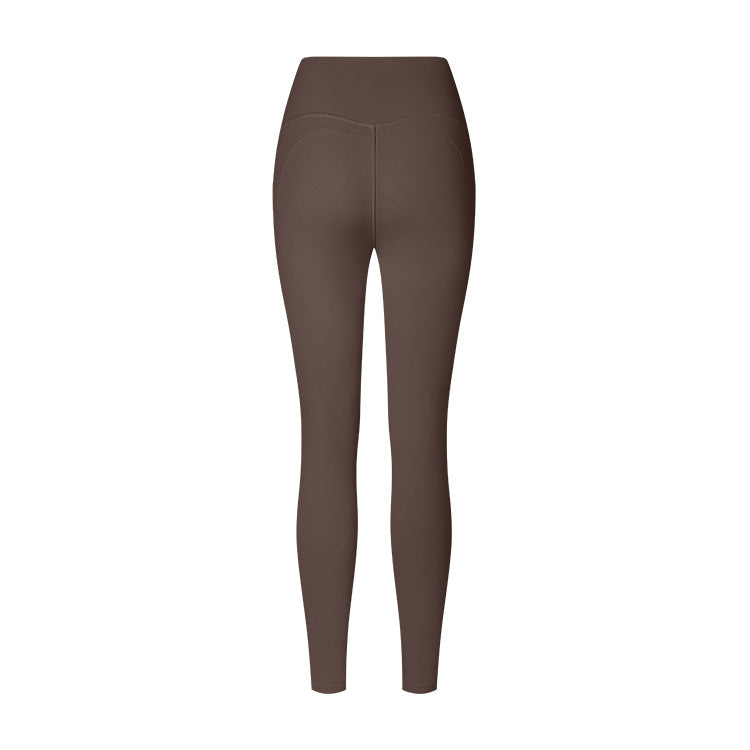 Brushed No T-Line Hip Lifting Tights