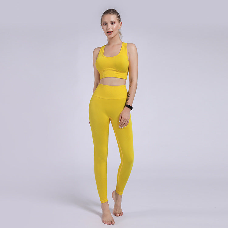 Seamless Sports Hips Fitness Leggings