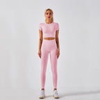 Women fitness active gym seamless botee Yoga Set
