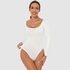Long Sleeve Thong Bodysuit