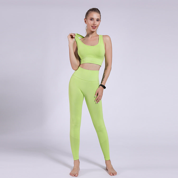 Seamless Sports Hips Fitness Leggings