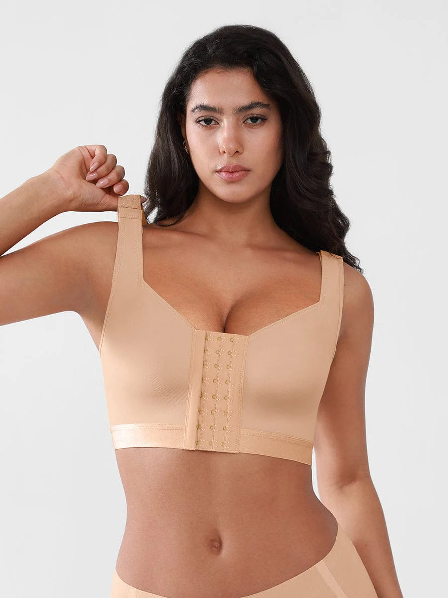 Front Closure Compression Mastectomy Bra