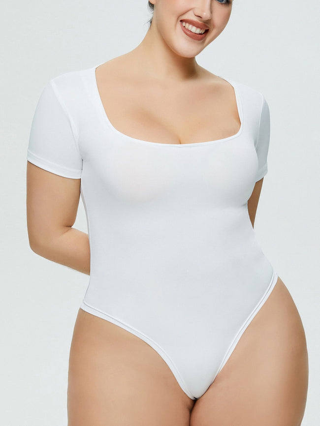 Square Neck Thong Bodysuit™ Main Image