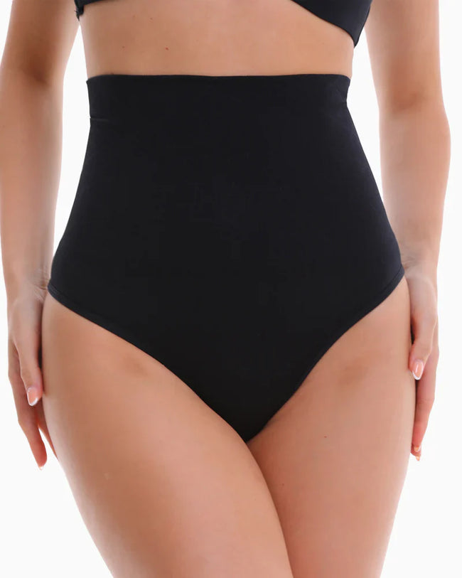 Sculpting Tummy Control Thong Hover Image